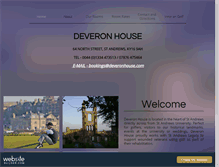 Tablet Screenshot of deveronhouse.com